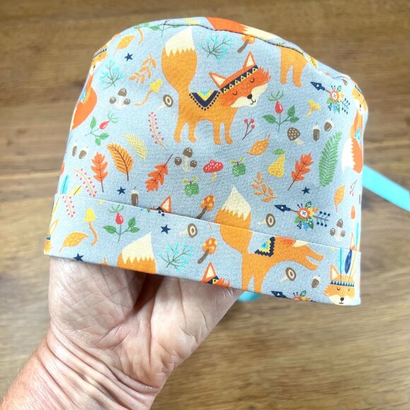 NWOT 10 Ponytail Scrub Caps Bundle scrub hats surgical caps ponytail scrub hats - Picture 14 of 16